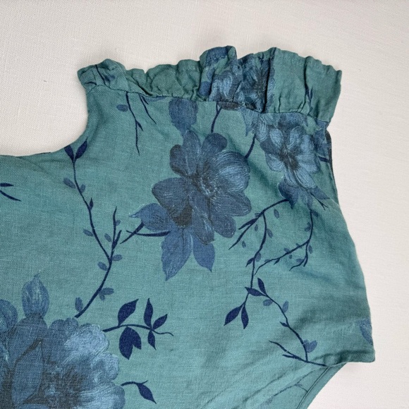 Valentina Naldi Italian Linen Top size Medium - Picture 7 of 16